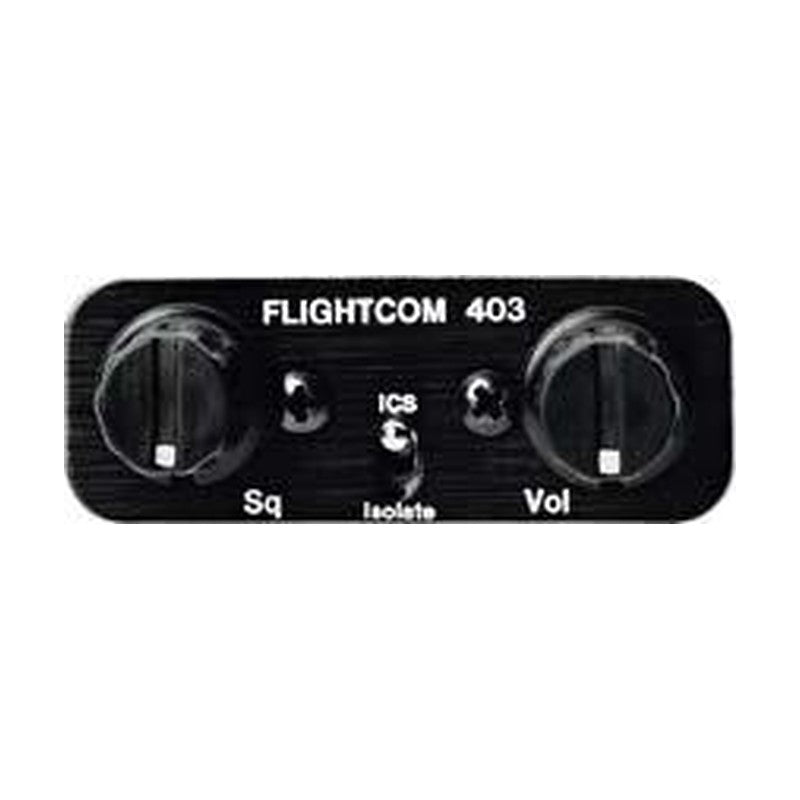 Flightcom 403 Six-Place Stereo Panel Intercom