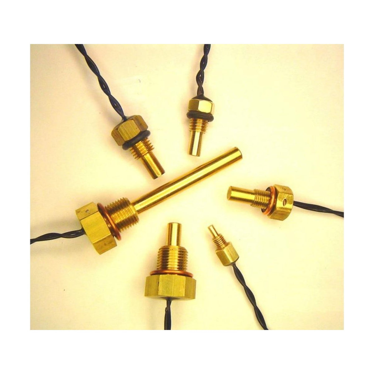 UMA 1B3-2.5R-C RTD Temperature Probe, 5/8-18