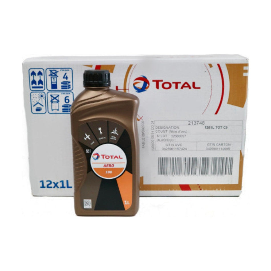 TotalEnergies Aero 100 - pack of 12 litre bottles