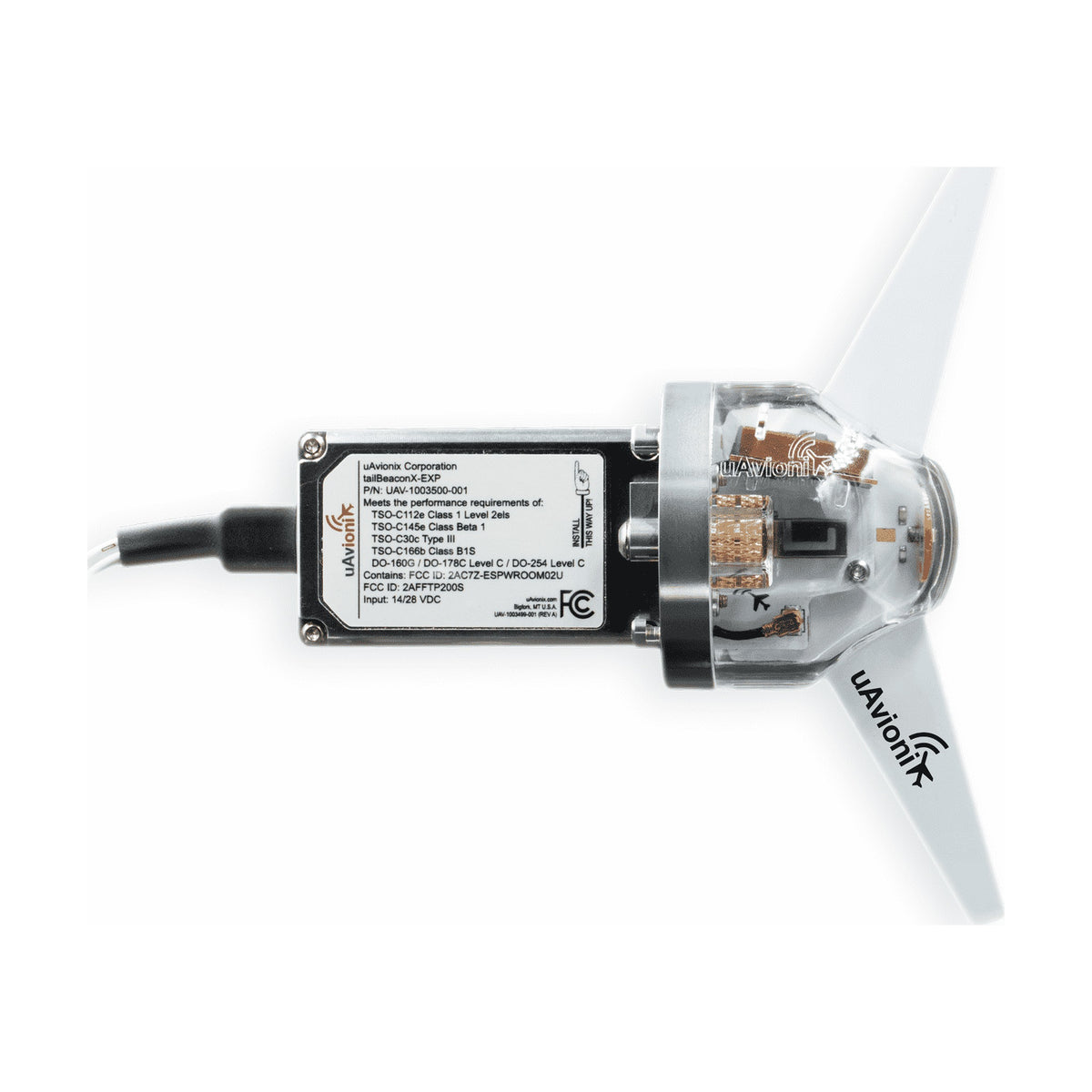 uAvionix tailBeaconX - EXP + AV-20-E Bundle