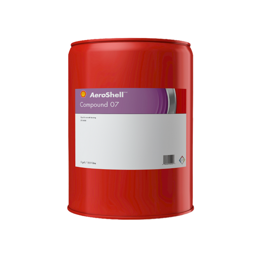 contenitore da 20 litri AeroShell Compound 07, codice FLUID_7_20DR