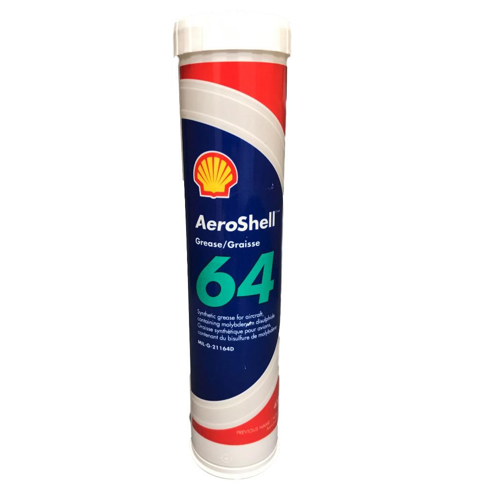 graisse aviation en cartouche de 14 oz AeroShell Grease 64, réf. GREASE_64_CR