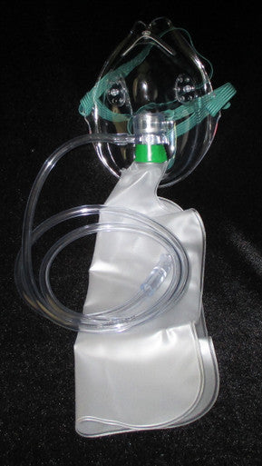 Aerox 4110-702 MSKA fixed-flow oxygen mask assembly, P/N 4110-702