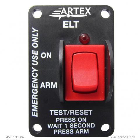 ARTEX 345-6196-04 cockpit remote switch