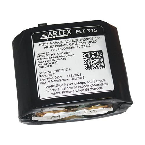 Zamienny pakiet baterii ARTEX 8322 do ELT 345