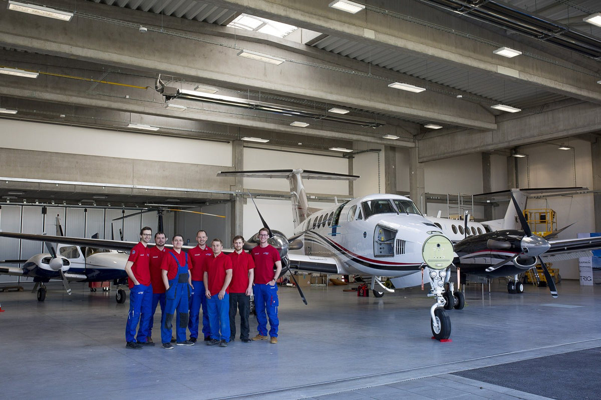AIR TEAM hangar in Veverská Bítýška