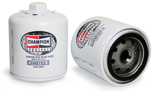 Champion CH48103-1, Luftfahrt-Ölfilter, Teilenummer CH48103-1
