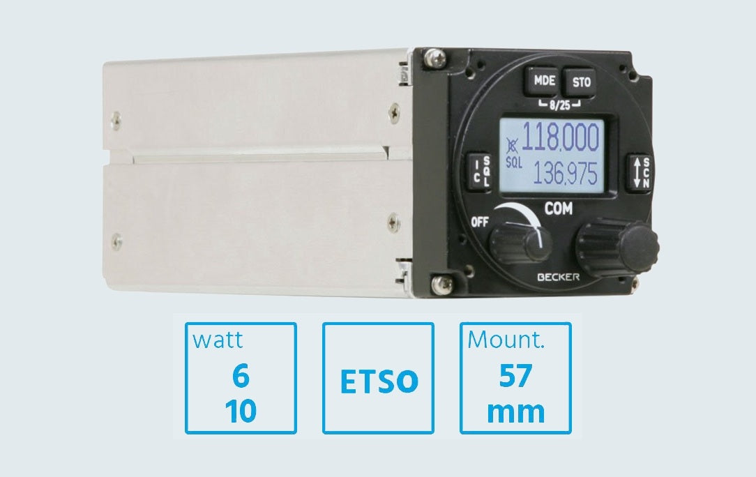 Becker GT6201-05 ground VHF transceiver