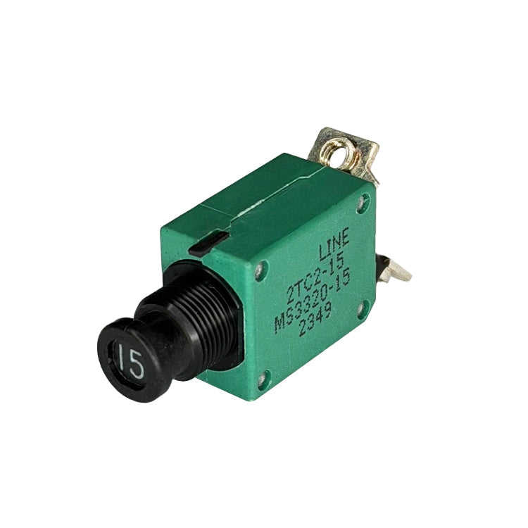 Klixon 2TC2-15 aircraft circuit breaker