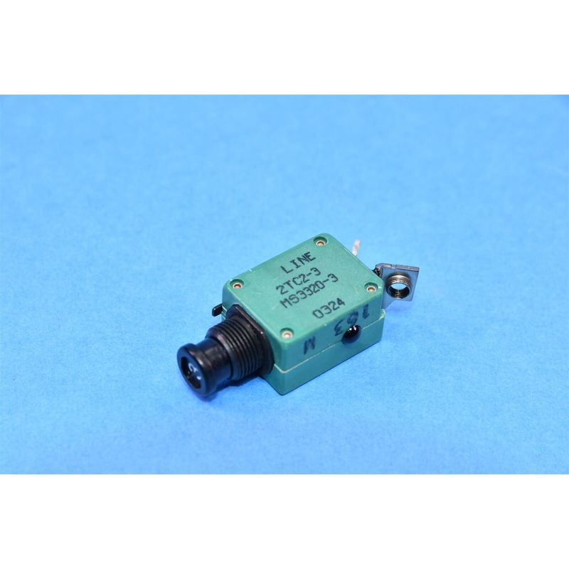 Klixon 2TC2-3 aircraft circuit breaker