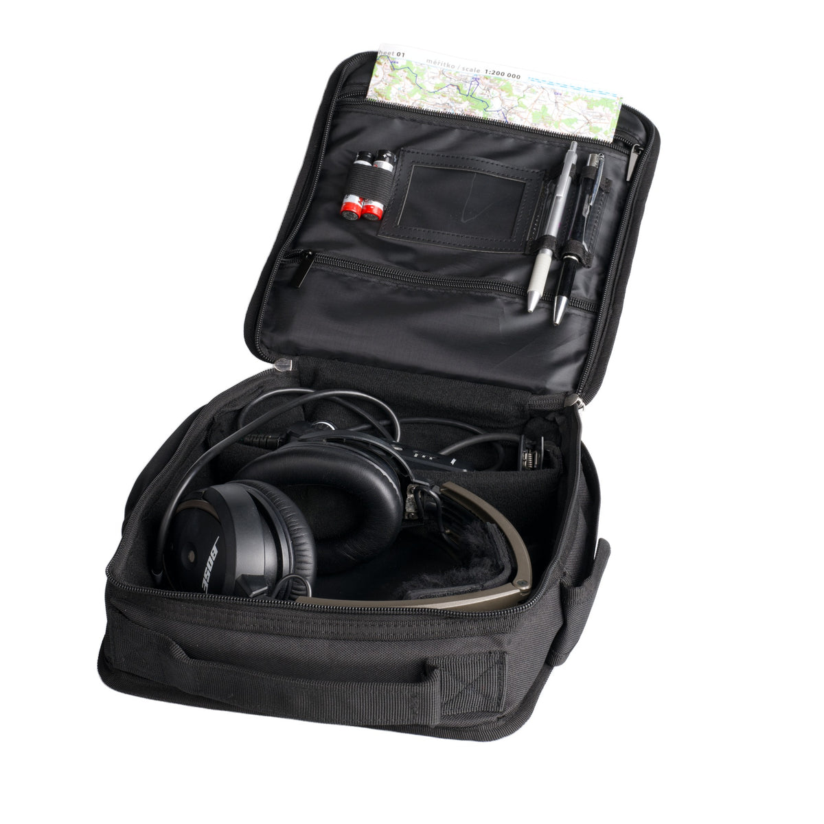 PilotStyle PS200 Padded Headset Bag with Adjustable Dividers