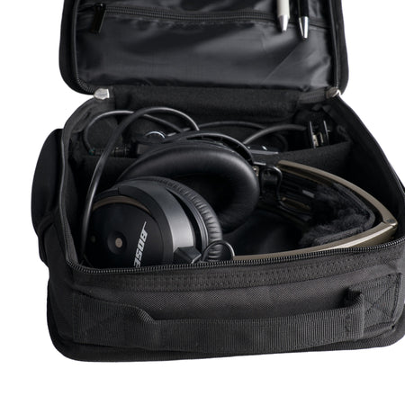 PilotStyle PS200 Padded Headset Bag with Adjustable Dividers