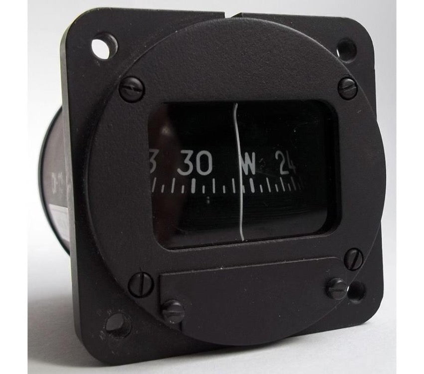AEROSPEC CM13 57 mm unlighted panel compass for the Northern Hemisphere, P/N CM13