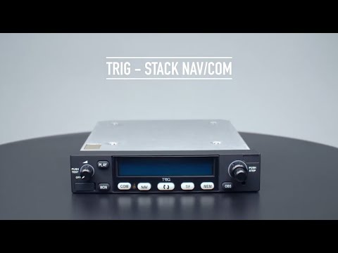 Trig TX56 Nav/Com video from Trig Avionics