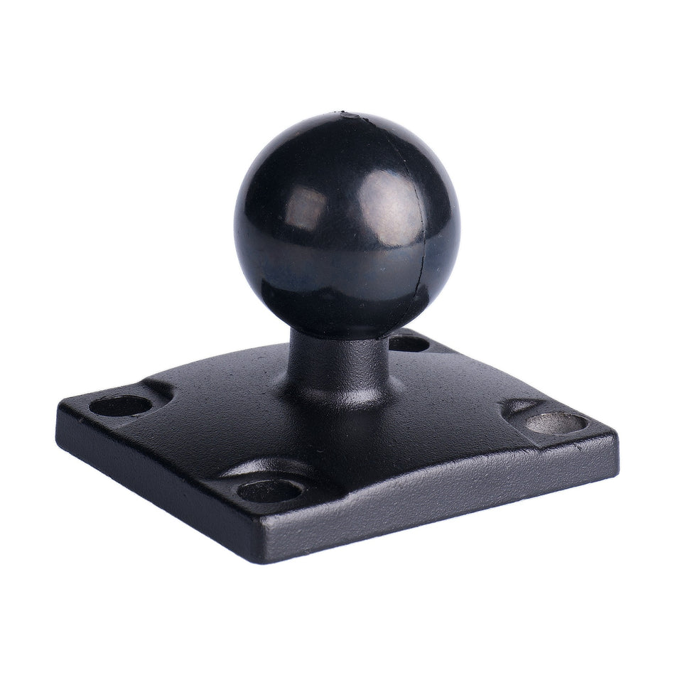 PilotStyle PS804 Square AMPS Base, 4-Hole, 1 in B-Size Ball