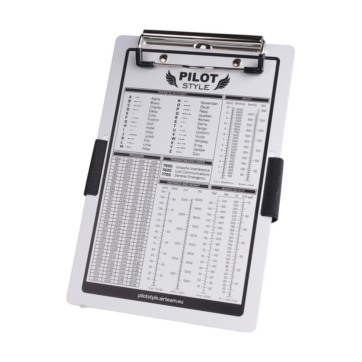PilotStyle PS501 VFR Pilot Kneeboard